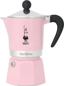 Bialetti Primavera Rainbow 3 Tassen Espressokanne rosa