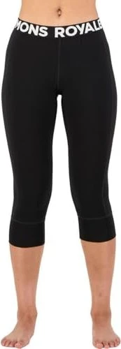 Mons Royale Cascade Merino Hose 3/4 schwarz (Damen)