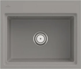 Villeroy & Boch Subway Style 60 S flat flächenbündig Becken mittig fossil