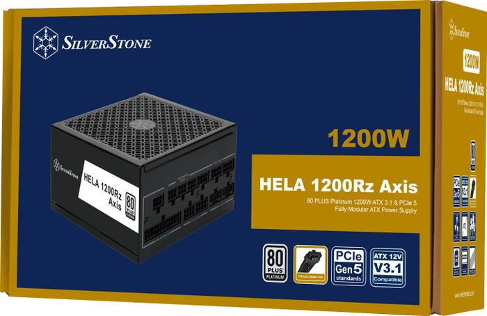 SilverStone HELA 1200Rz Axis Platinum 1200W, ATX 3.1