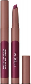 L'Oréal Infaillible Matte Lip Crayon Lippenstift 107 sizzling sugar, 1.3g
