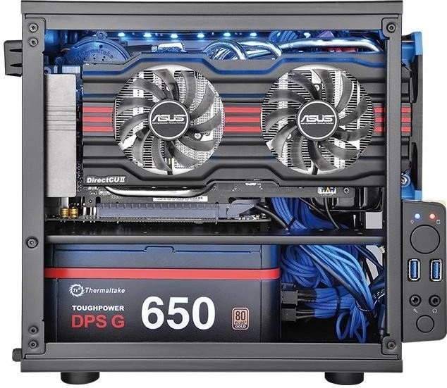 Thermaltake Suppressor F1, Acrylfenster, Mini-ITX