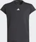 adidas Aeroready 3-Streifen Funktionsshirt kurzarm black/white/grey four (Junior) Vorschaubild