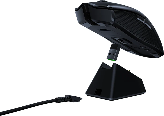 Razer Viper Ultimate mit Ladestation, Classic schwarz, USB