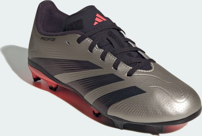 adidas Predator League FG platinum metallic/aurora black/turbo (Junior)