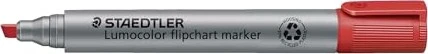 Staedtler Lumocolor Flipchartmarker 356 B rot, 10er-Pack