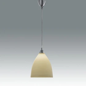 Fabas Luce Provenza Pendelleuchte 27cm rund amber