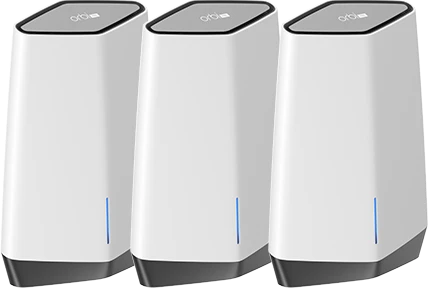 Netgear Orbi Pro Wi-Fi 6 SXK80B3, AX6000, Router und 2x Repeater Set, 3er-Bundle