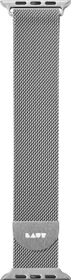 LAUT Steel Loop Watch Strap für Apple Watch 42mm/44mm/45mm/49mm silber