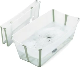 Stokke Flexi Bath faltbare Badewanne transparent/grün