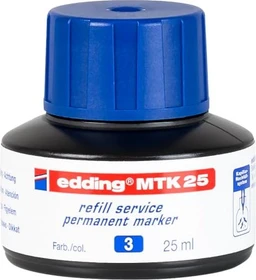 edding MTK25 Permanentmarker Tintenflasche blau, 25ml