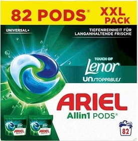 Ariel Universal+ Allin1 Pods Lenor Touch of Unstoppables Waschmittel, 82 Stück