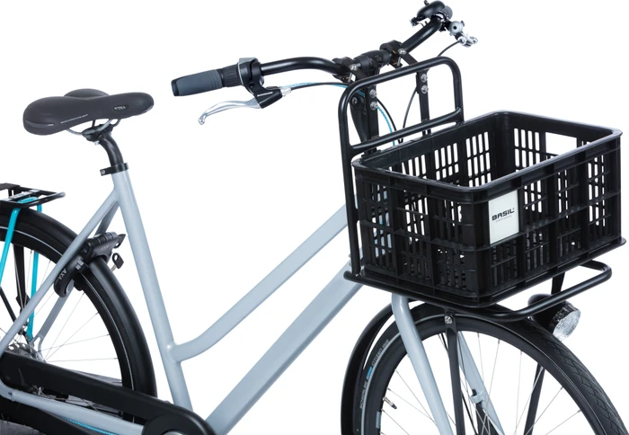 Basil Crate S Fahrradkorb schwarz