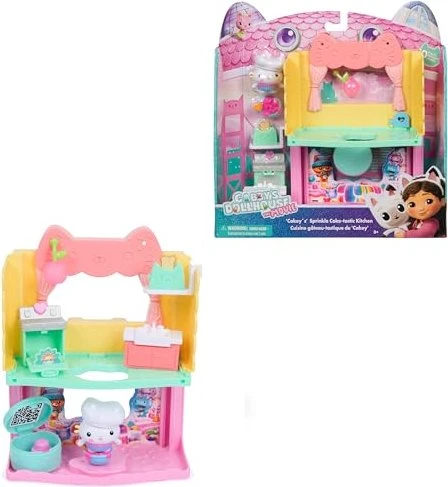 Spin Master Gabby's Dollhouse - Portal Raum Kuchis zuckersüße Sprinkleküche