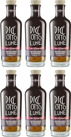 Marzadro Le Dic'otto Lune Grappa Botte Porto 500ml