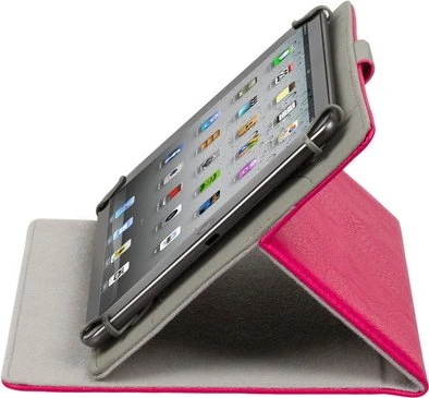 RivaCase Orly Folio Case 3017 passend für Tablets 10.1"-11", pink