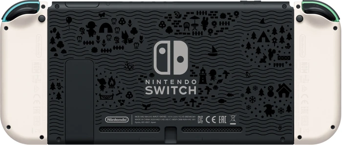 Nintendo Switch - Animal Crossing: New Horizons Bundle schwarz/grün/blau