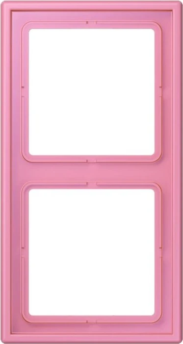 Jung Rahmen 2-fach, rose vif
