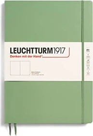 Leuchtturm1917 Classic Master Slim Notizbuch, A4+, glatt, Hardcover, salbei