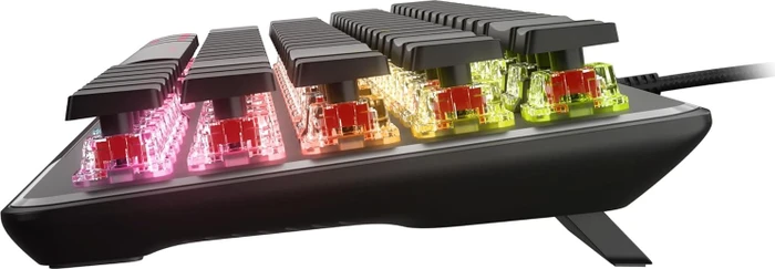 Turtle Beach Vulcan II Mini, schwarz, LEDs RGB, TITAN II OPTICAL RED, USB, US