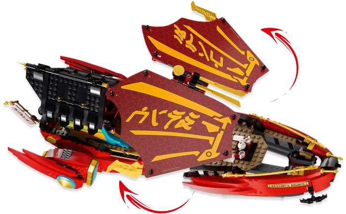 LEGO Ninjago - Ninja-Flugsegler im Wettlauf mit der Zeit