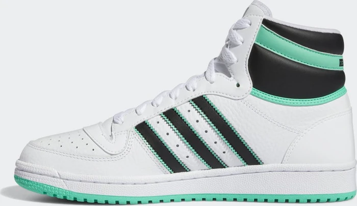 adidas Top Ten RB cloud white/core black/hi-res green