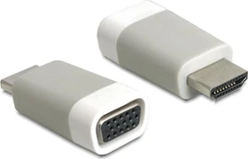 DeLOCK HDMI [Stecker] auf VGA [Buchse] Adapter (65472)