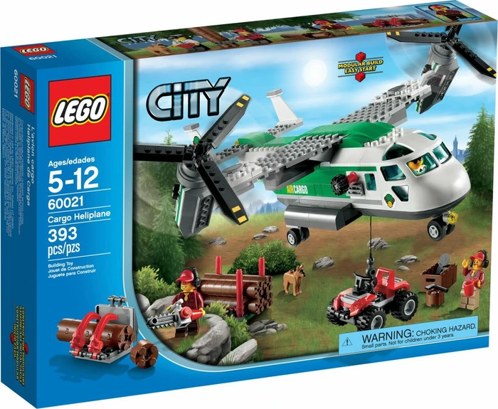 LEGO City Flughafen - Schwenkrotorflugzeug