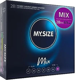 My.Size 69mm Kondom-Mix-Set, 28 Stück