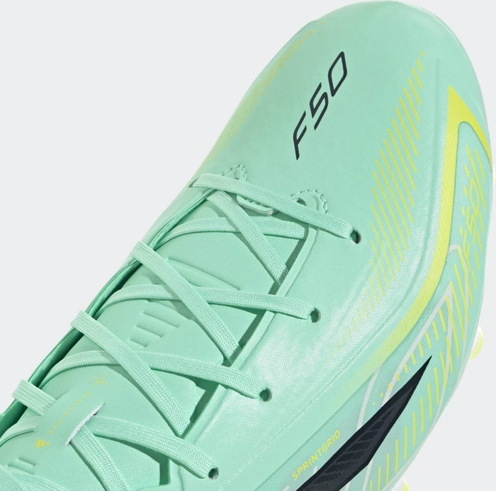 adidas F50 Hyperfast League FG pulse mint/night navy/solar lemon