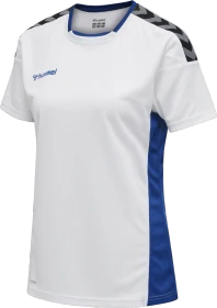 hummel Authentic Poly Jersey Funktionsshirt kurzarm weiß (Damen)