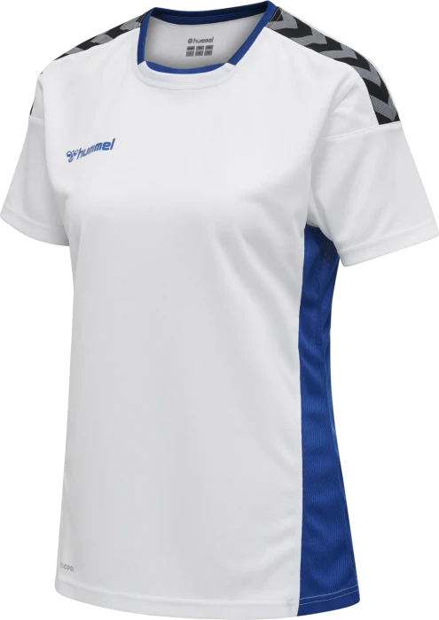 hummel Authentic Poly Jersey Funktionsshirt kurzarm weiß (Damen)