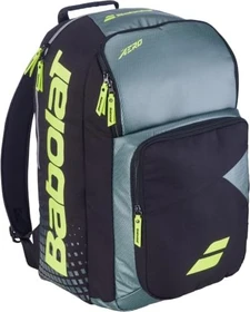 Babolat Pure Aero Tennisrucksack metallic grey/black/fluo yellow