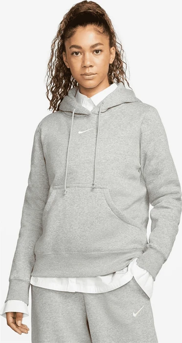 Nike Sportswear Phoenix Fleece Hoodie dark grey heather/sail