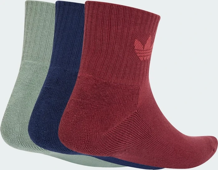 adidas Mid-Cut Crew Socken, 3 Paar