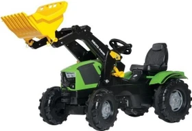 rolly toys rollyFarmtrac Premium Deutz-Fahr 5120 Trettraktor mit Frontlader grün