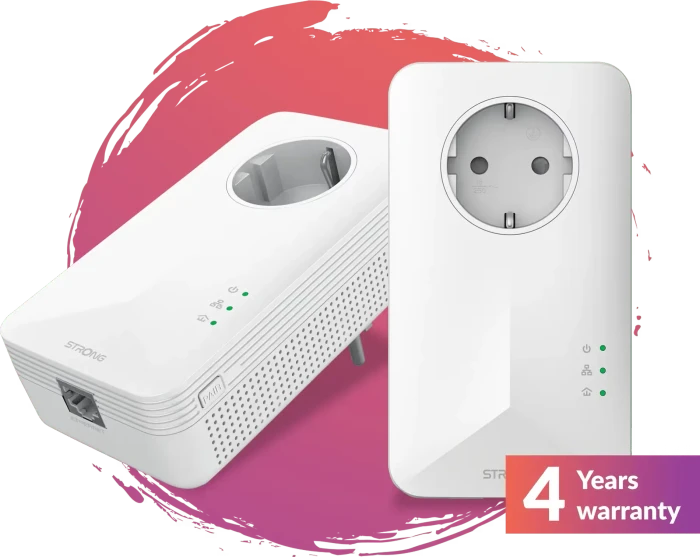 Strong Powerline 1000 Duo, EU, V2, HomePlug AV2, RJ-45, 2er-Pack