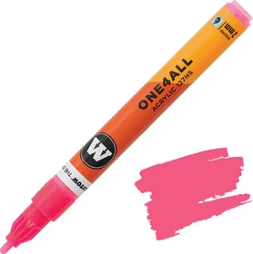 Molotow ONE4ALL 127HS 2mm Acrylmarker fluoreszierend pink