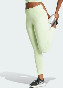 adidas DailyRun Laufhose 7/8 semi green spark (Damen)