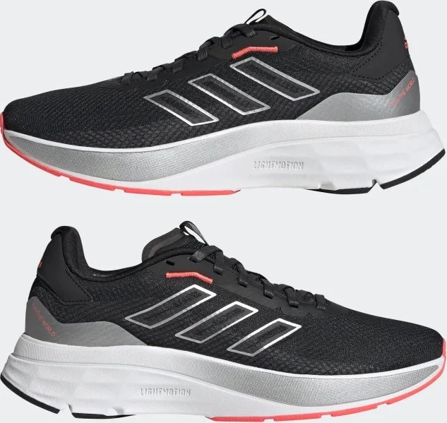 adidas Speedmotion core black/matte silver/turbo (Damen)