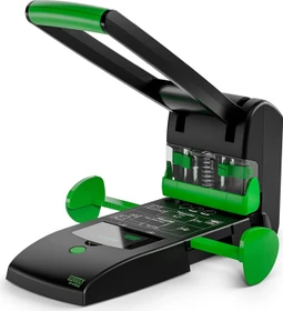 Novus B 2200 re+new nachhaltiger 2in1 Blocklocher, schwarz/grün
