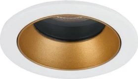 Brumberg Altero-R LED-Einbauleuchte 3000K rund weiß/gold