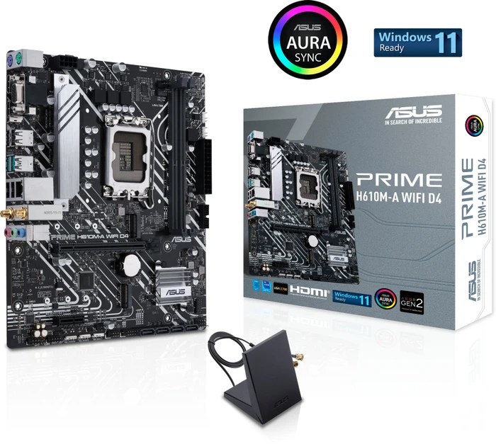 ASUS Prime H610M-A WIFI D4 (Intel 1700)