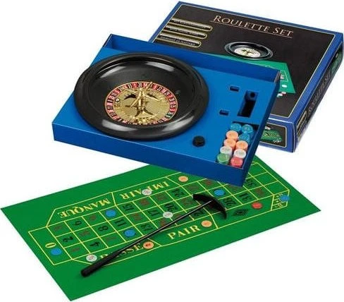 Philos Roulette Set Standard mit Kunststoffteller (3701)