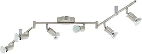 Eglo Buzz-LED Spot 3W 6-flammig nickel matt