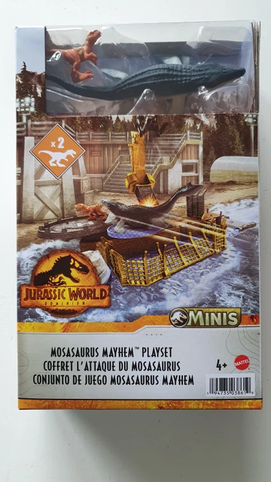 Mattel Jurassic World - Dominion Minis Mosasaurus Mayhem
