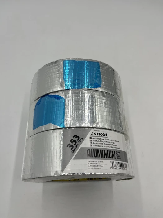 Anticor Aluminio 353 Aluminium Band silber, 48mm/50m, 3 Stück