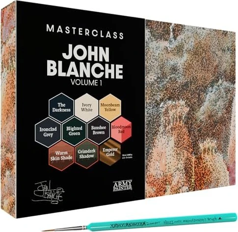 Army Painter Warpaints Fanatic Masterclass John Blanche Vol.1 Farbset, 10-tlg.