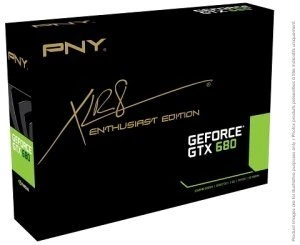 PNY GeForce GTX 680, 2GB GDDR5, 2x DVI, HDMI, DP