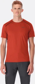 Rab Force Funktionsshirt kurzarm tuscan red (Herren)